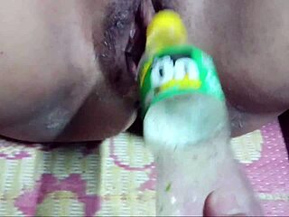 Topless Teen with Tight Pussy Jerks Off Technician for Creampie