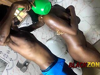 Stepmom Lures Stepson into Bathroom for Forbidden Seduction and Play