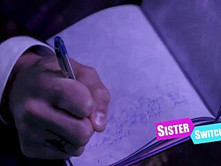 Step siblings engage in partner swapping