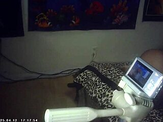 Glasses cam captures interracial hardcore backstage action
