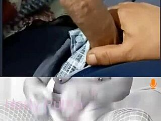 Huge cumshot tribute on big pussy of hotty