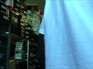 Blonde MILF Gia Marley intensely sucks a massive black cock in lingerie and heels.