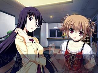 i enjoy the grisaia no kajitsu unrated route with sachi komine in episode 71 saying arigato goshujin-sama