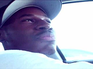 Blonde MILF Gia Marley intensely sucks a massive black cock in lingerie and heels.