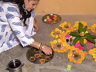 happy diwali with some spicy housewife action tonight