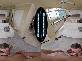 Curvy Redhead Teen Babysitter Chloe Marie Sways You to Hire Her - LethalHardcoreVR