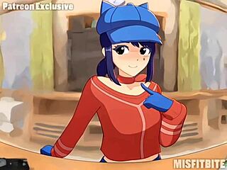 Man, I can’t even explain what Cappie did with her player in this xxx animation!