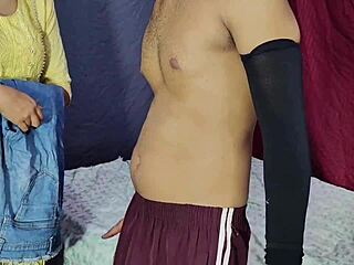 Me and boyfriend got so romantic in kurta salwar sex.. oops!