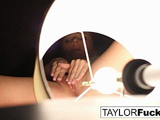 taylor's hotel room solo masturbation with pussy and ass