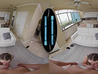Curvy Redhead Teen Babysitter Chloe Marie Sways You to Hire Her - LethalHardcoreVR