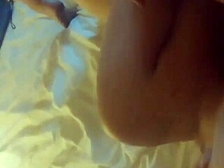 Yo, this slutty teen with a tight ass, small tits, and big nipples knows how to suck!