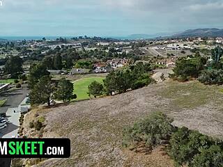 Shocked stepdaughters discover stepdads hard boner