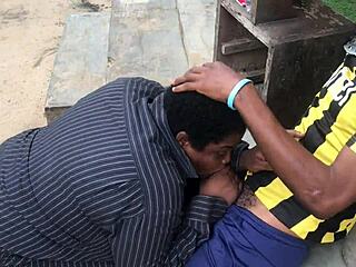 Outdoor Sex Gone Wrong With Curvy Oiled Babe! What A Mess!