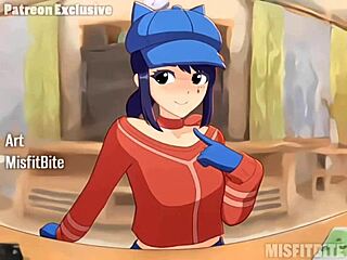 Man, I can’t even explain what Cappie did with her player in this xxx animation!