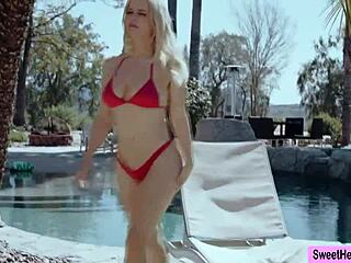 wow, milf slimthick vic licks teen chanel camryn in hot 3some action