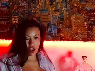 Beautiful Latina Brunette Toys Herself Publicly, Natural Tits Exposed