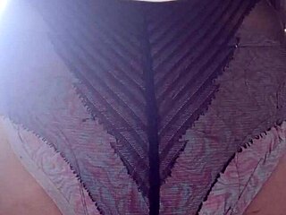 elza kom worships huge ebony ass in nylon leggings fetish homemade bedroom scene with fat babe asshole details