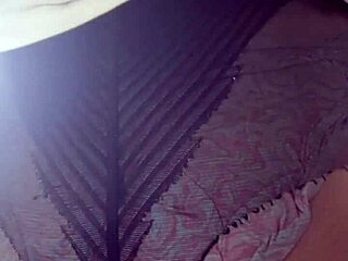 elza kom worships huge ebony ass in nylon leggings fetish homemade bedroom scene with fat babe asshole details