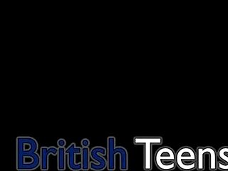 Blonde college student plays with her pussy in uniform