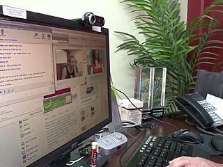 Wow, Vanessa den kurvede babe får vild sexhjælp med store patter og røv!