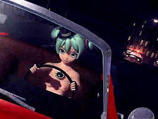 Hatsune Miku Plays Piano X Forte X Scandal In Project Diva Nude Mod With Full Nude Big Tits