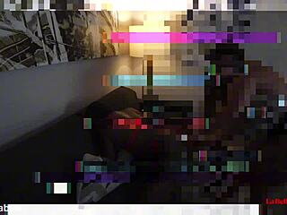 Curvy Latina Goddess Labella Pegs Crossdressing Sissy