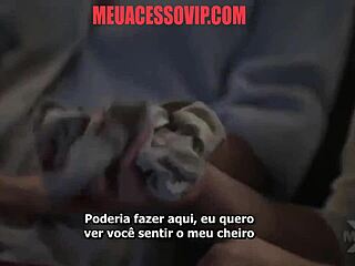 mother-in-law jerks off in front of son-in-law with subtitles