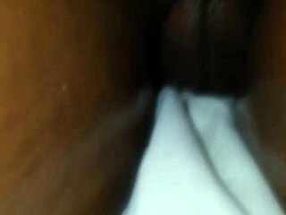 Oil Massage Turns Into Fucking Big Booty Ebony Bride!