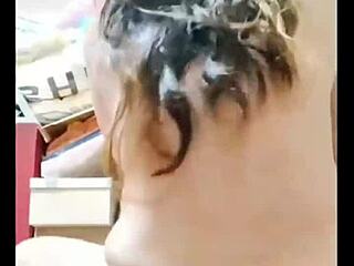 dilson massages skinny girl, then licks her pussy