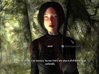 Nonkh plays Skyrim with a unique friend