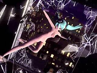 Hatsune Miku Plays Piano X Forte X Scandal In Project Diva Nude Mod With Full Nude Big Tits