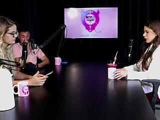 I Felt Wild Watching Pati Ferraz Dominate in Fetish Brazilian Interview on Sheer Red