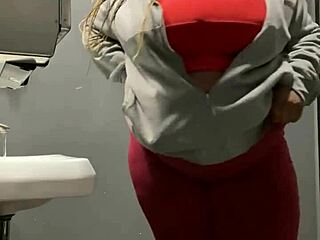 Oh Yeah, Getting Those Backshots In The Bar Bathroom With Big Tits!