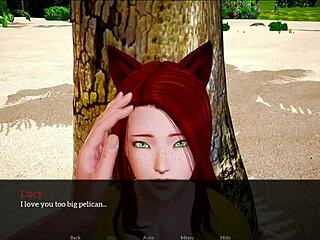 Exploring my new family in this cartoon anime series with blondes and redheads.