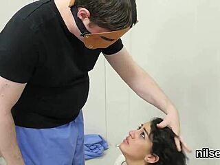 slutty black babe banged by white dude