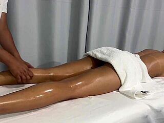 Ayumu Kasuga explores self-pleasure before engaging in virtual encounters.