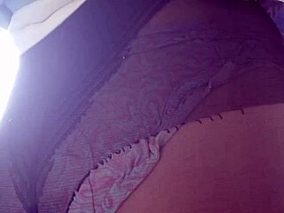 elza kom worships huge ebony ass in nylon leggings fetish homemade bedroom scene with fat babe asshole details