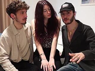 Interview Part 1 With Elivalove And Mik Nell In Casting Session.
