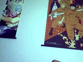 Bodybuilder relaxes in bed with tattoos