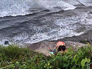 I fucked that hot blonde from the beach