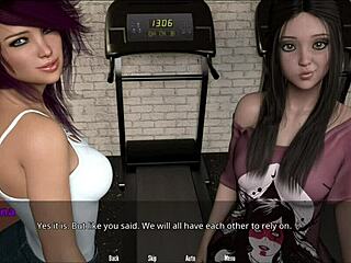 Shauna fucks John's best mate with huge tits and ass!