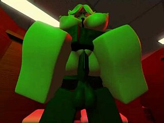 Blonde snowbunny experiences intense interracial encounter with roblox