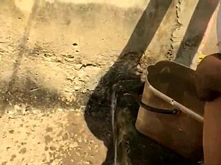 Dirty Bitch Fucked During Laundry!