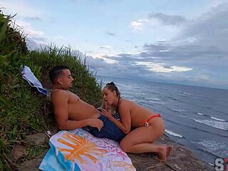 I fucked that hot blonde from the beach