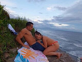 I fucked that hot blonde from the beach