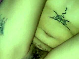 Intense anal fucking my latina wife with tattoos