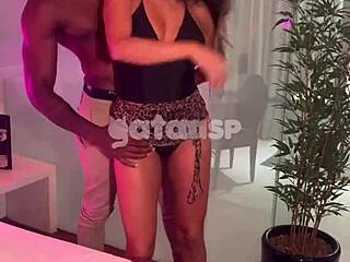 why is the hotwife fucking that big black cock?