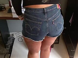 I'm Wearing Sexy Shorts With Tan Lines