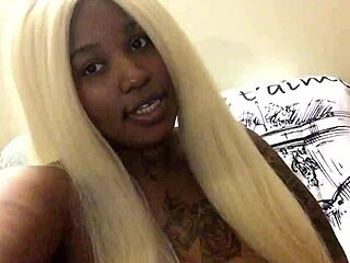 Blonde brat with ebony hazelnut.