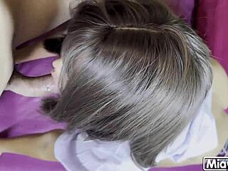 thai student slut gets creampied by big cock!